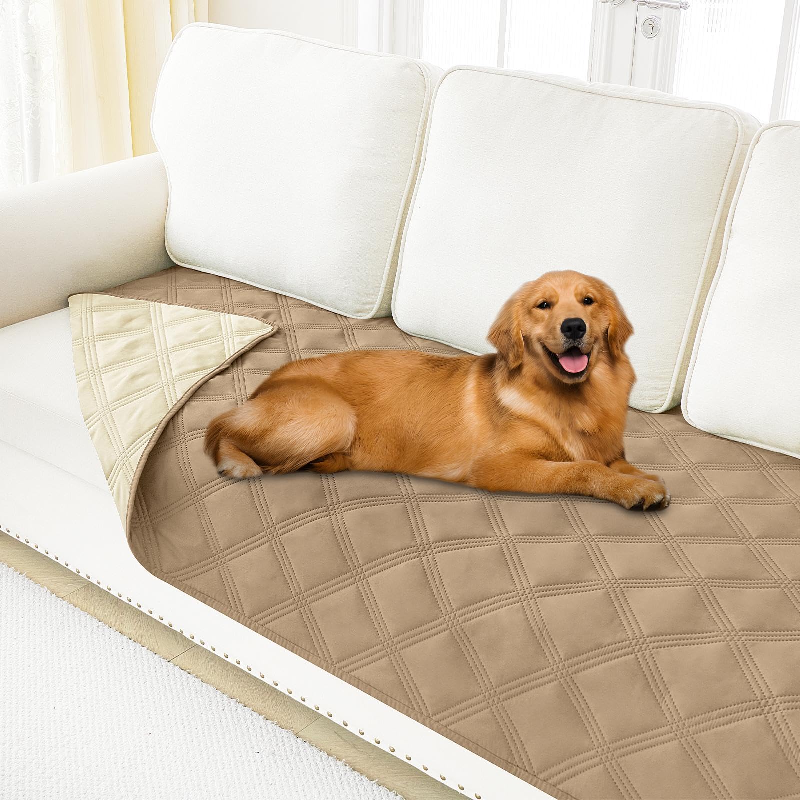 Foto 1 | Manta Impermeable Para Perros Smiry 30 X 70 Cm, Color Camel/beige - Venta Internacional.