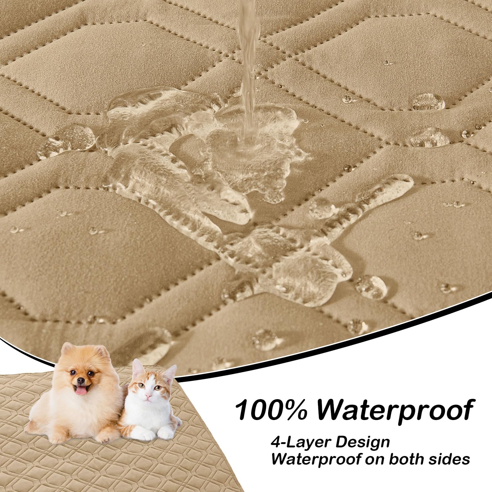 Foto 3 pulgar | Manta Impermeable Para Cama De Perro Hyha, Funda De Sofá Reversible De 40 X 50 Cm - Venta Internacional.
