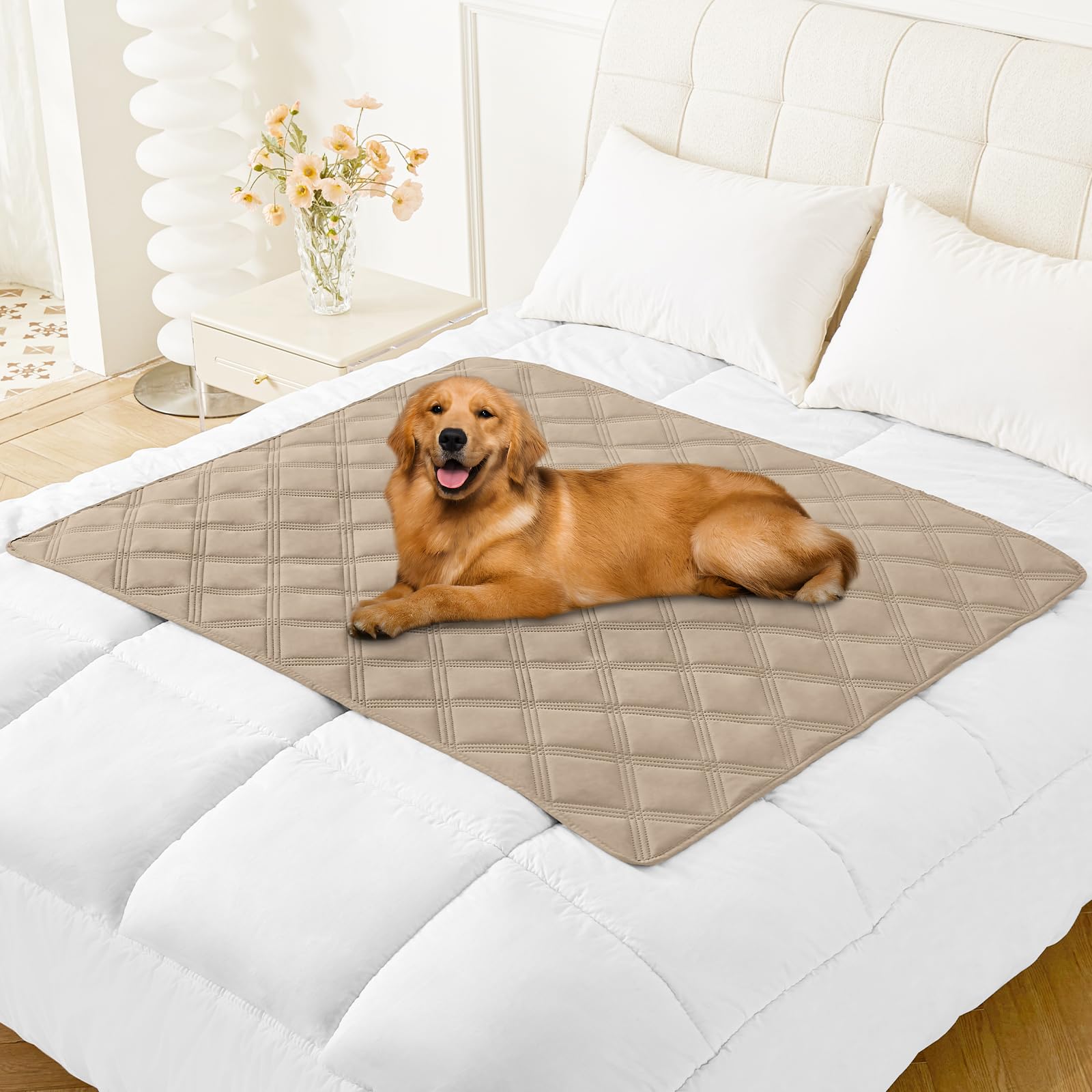 Foto 1 | Manta Impermeable Para Perros Smiry, 40 X 50 Cm, Color Topo Y Beige - Venta Internacional.