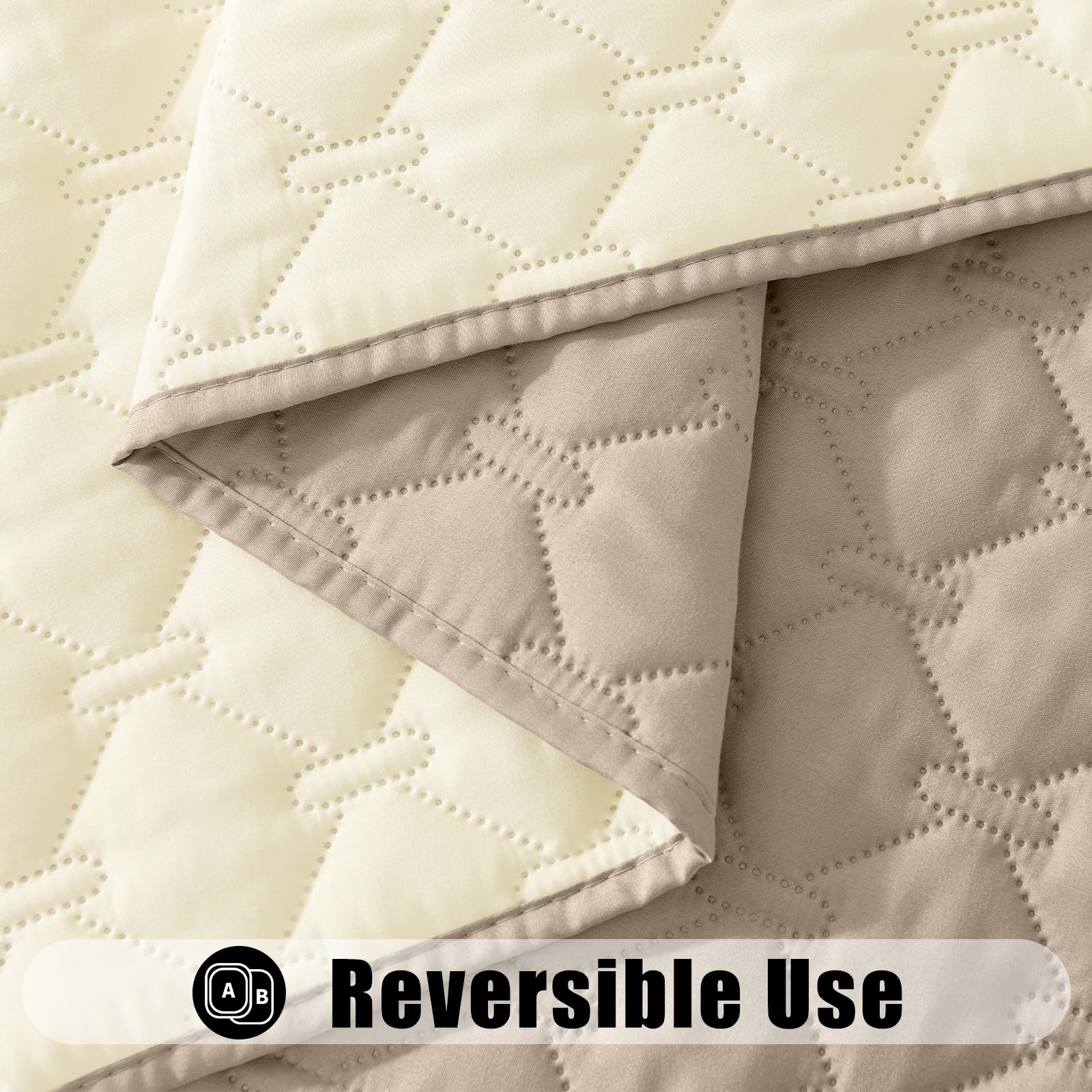 Foto 3 | Manta Impermeable Para Perros Smiry, Color Topo Y Beige, 70 X 180 Cm - Venta Internacional.