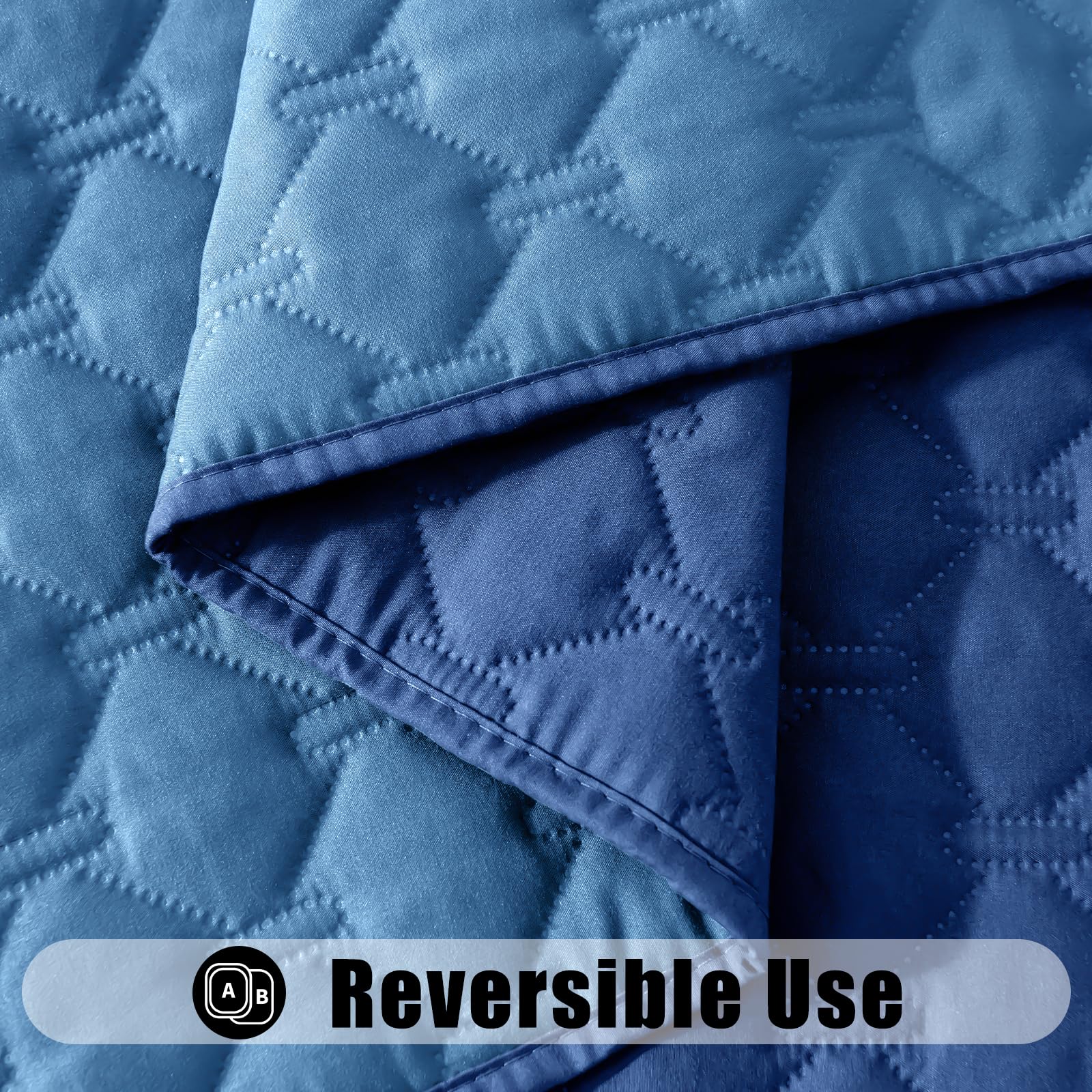 Foto 4 pulgar | Manta Impermeable Para Cama Para Perros Smiry, Azul Y Azul, 70 X 180 Cm - Venta Internacional.