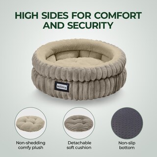 Foto 4 | Cama Para Gatos Balance, Lavable, Redonda, Supersuave, De Felpa Para Gatitos - Venta Internacional.