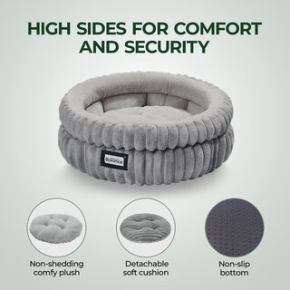 Foto 4 | Cama Para Gatos Balance, Lavable, Redonda, Supersuave, De Felpa Para Gatitos - Venta Internacional.
