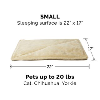 Foto 2 | Cama Para Gatos Furhaven Thermanap, Autocalentable, Lavable, Crema, Pequeña - Venta Internacional.