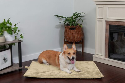 Foto 4 | Cama Para Gatos Furhaven Thermanap, Autocalentable, Lavable, Crema, Pequeña - Venta Internacional.