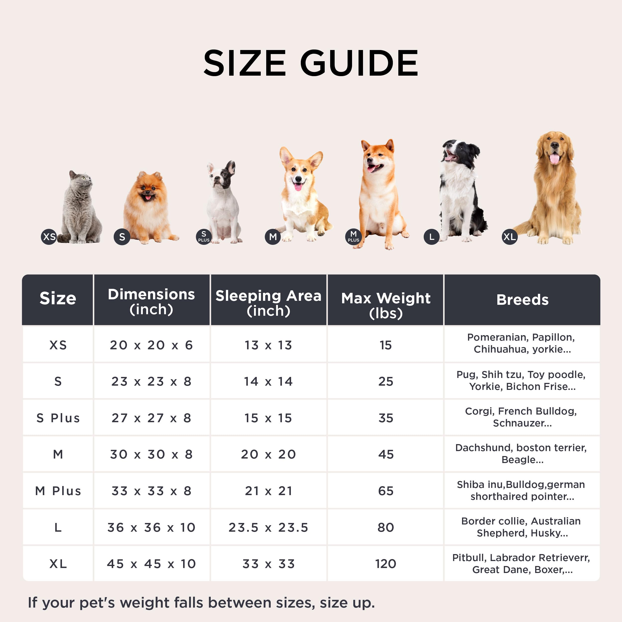 Foto 5 | Cama Calmante Para Mascotas Para Perros Pequeños Y Medianos, Rosquilla Y Café - Venta Internacional.