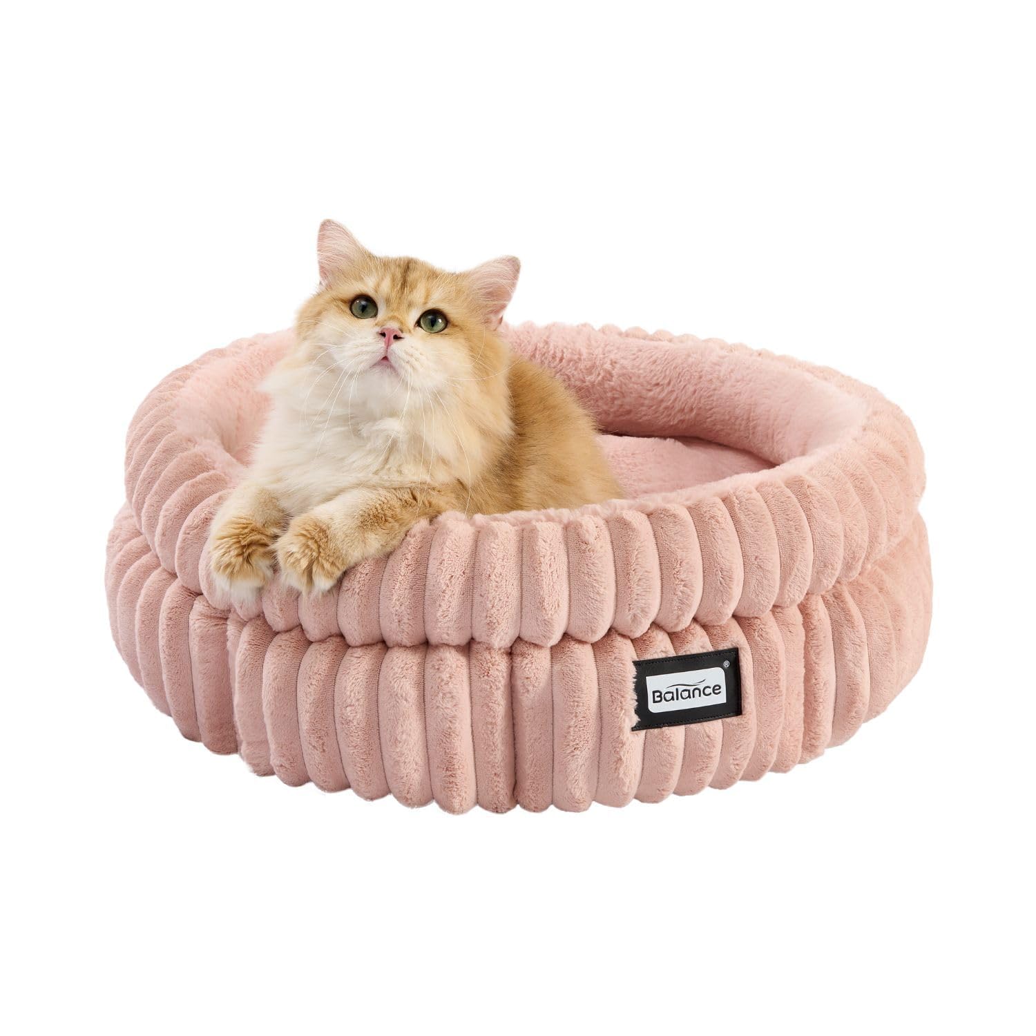 Cama Para Gatos Balance, Lavable, Redonda, Supersuave, De Felpa Para Gatitos - Venta Internacional.