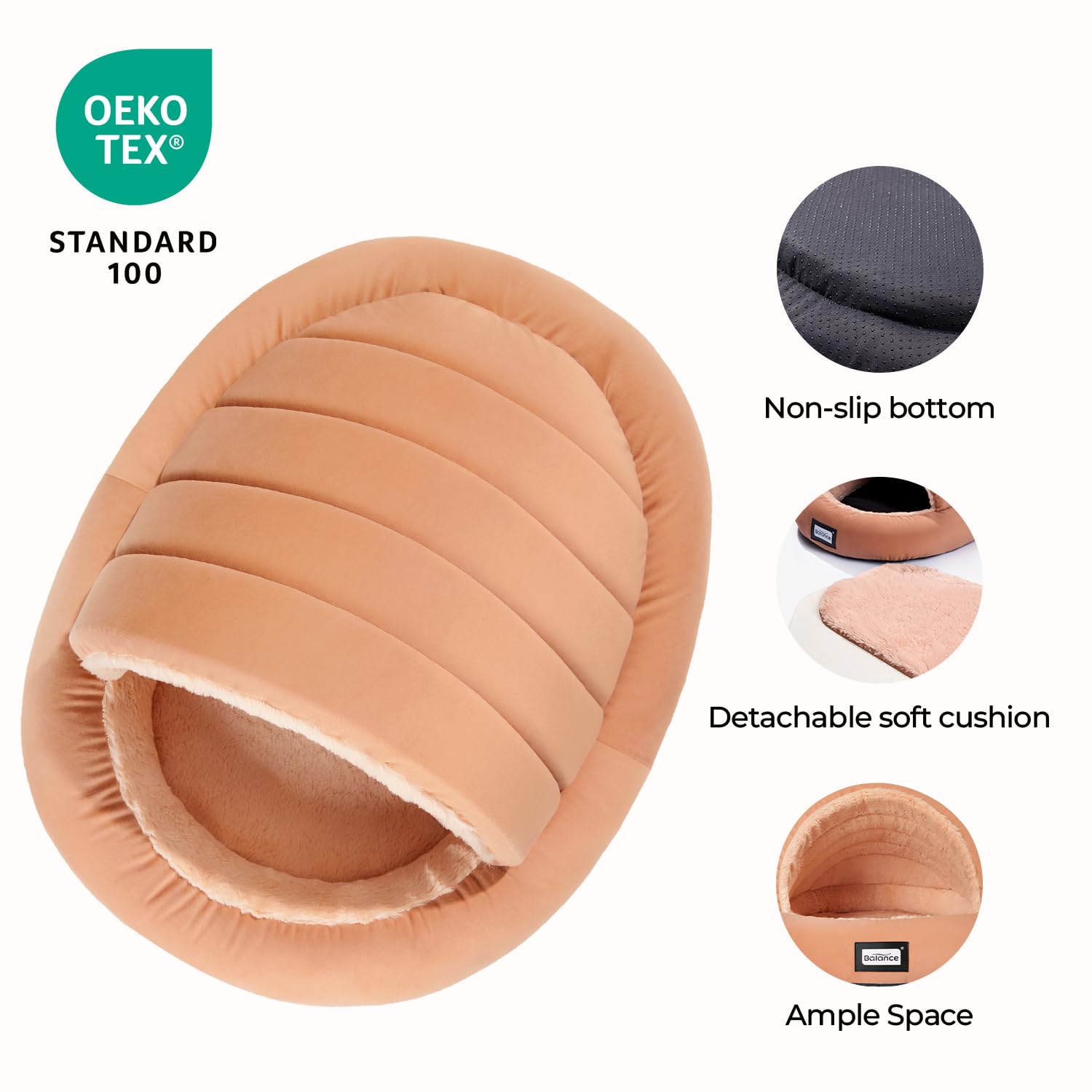 Foto 8 pulgar | Cama Para Gatos Cave Balance 2 En 1 Para Gatitos Y Perros Pequeños - Venta Internacional.