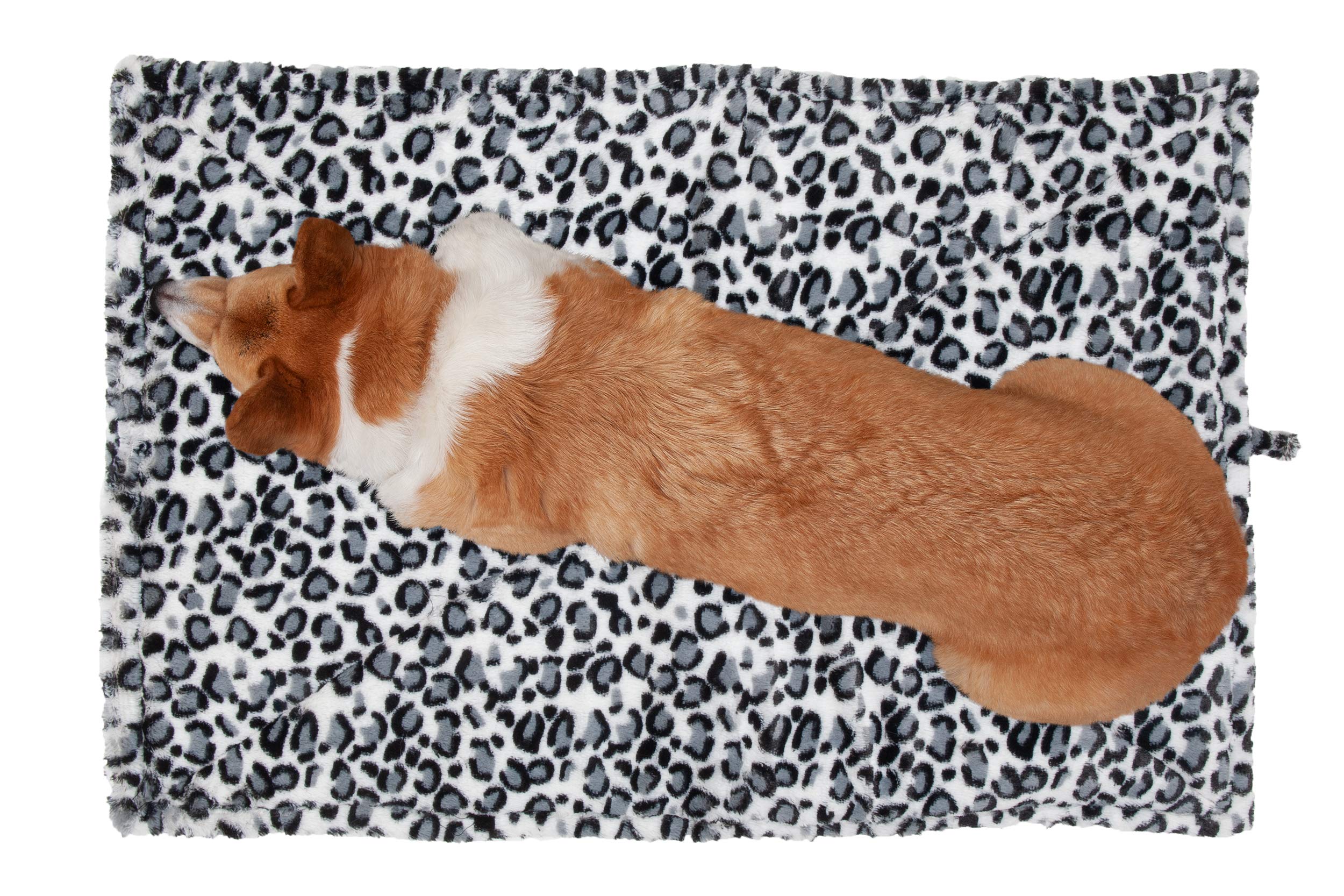 Foto 4 pulgar | Cama Para Gatos Furhaven Thermanap, Autocalentable, Lavable, Diseño De Leopardo De Las Nieves - Venta Internacional.