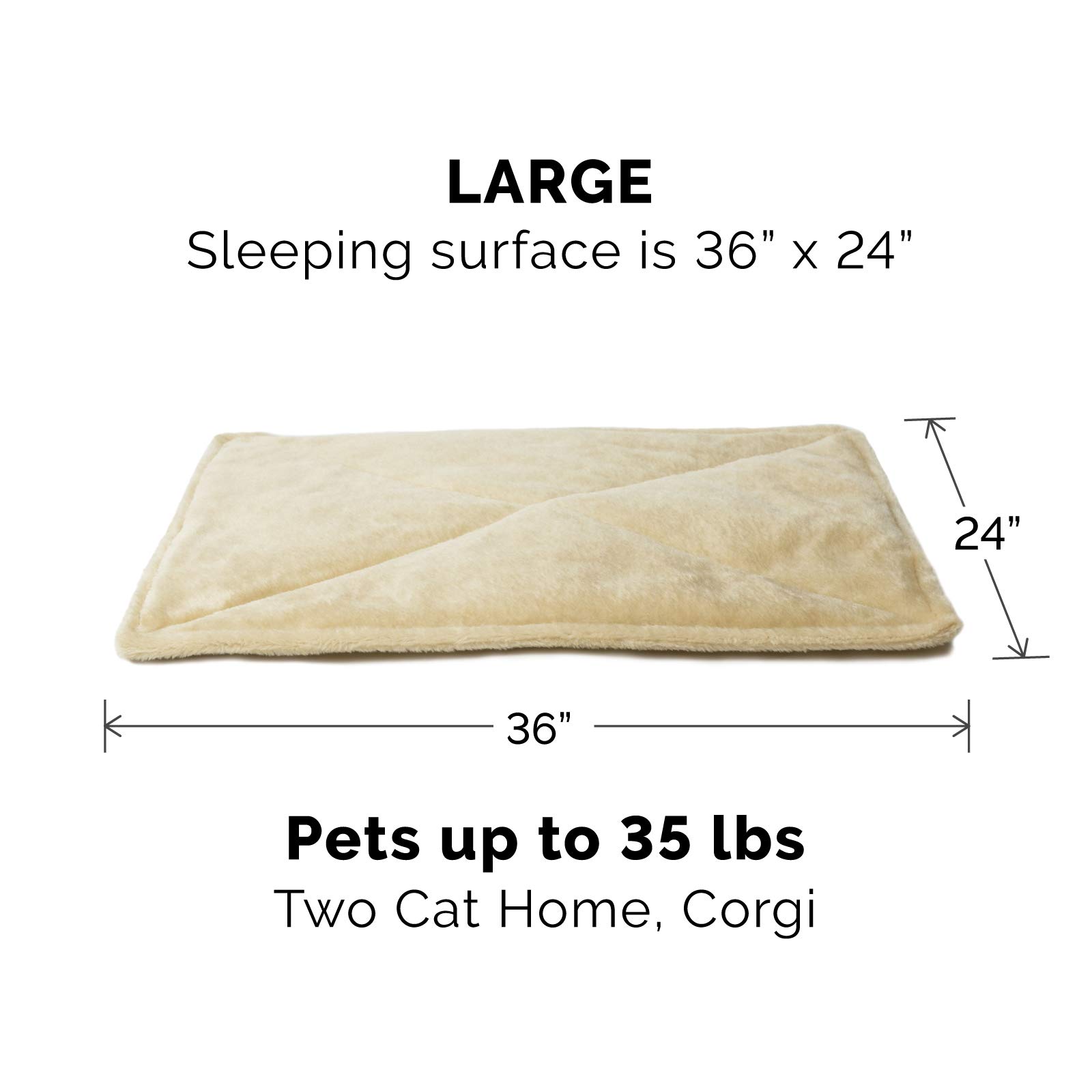 Foto 3 pulgar | Cama Autocalentable Para Gatos Furhaven Thermanap Para Gatos De Interior - Venta Internacional.