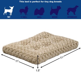 Foto 3 | Cama Para Mascotas Midwest Homes For Pets, De Felpa, Ombré, En Espiral, Color Moca, 43 X 28 X 4 Cm - Venta Internacion