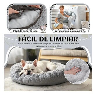 Foto 5 | Camas Para Perros Y Gatos Para Mediano De Camas 60cm Lavable