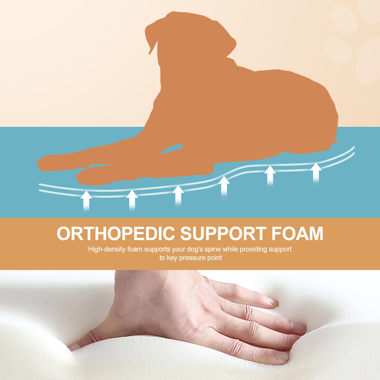 Foto 5 | Alfombra De Cama Para Perros Mh Mylune Home, Autocalentable, Grafeno, 30 X 20 Cm - Venta Internacional.