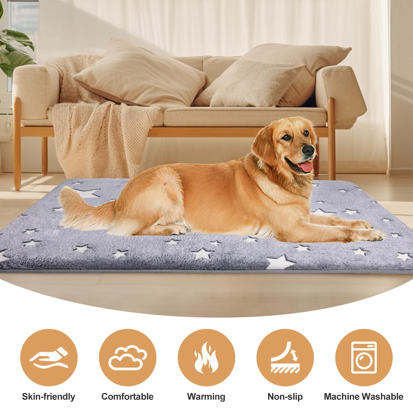 Foto 8 pulgar | Alfombra De Cama Para Perros Mh Mylune Home, Autocalentable, Grafeno, 30 X 20 Cm - Venta Internacional.