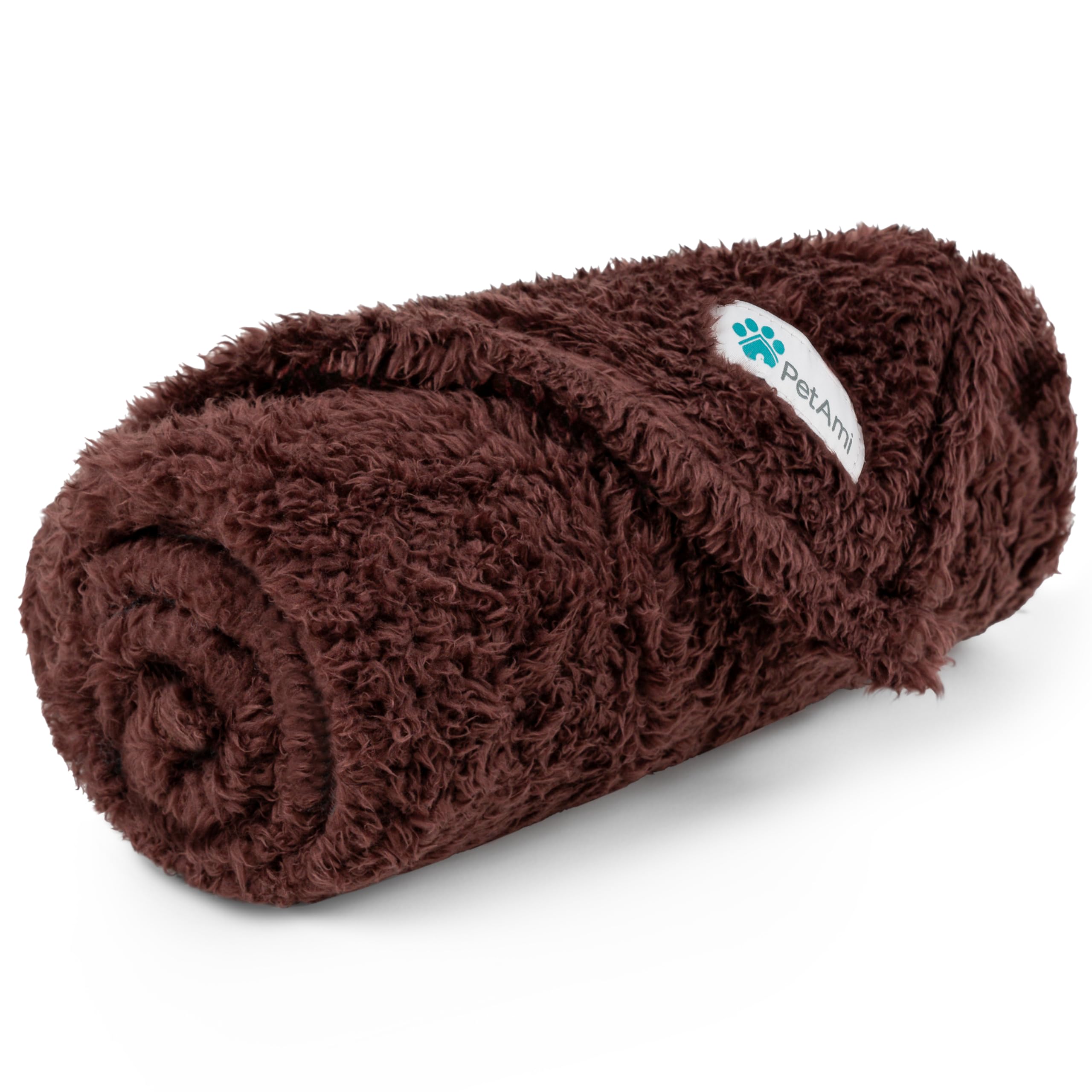 Foto 1 | Manta Para Perros Petami Fluffy Brown, Forro Polar Sherpa Para Perros Pequeños - Venta Internacional.