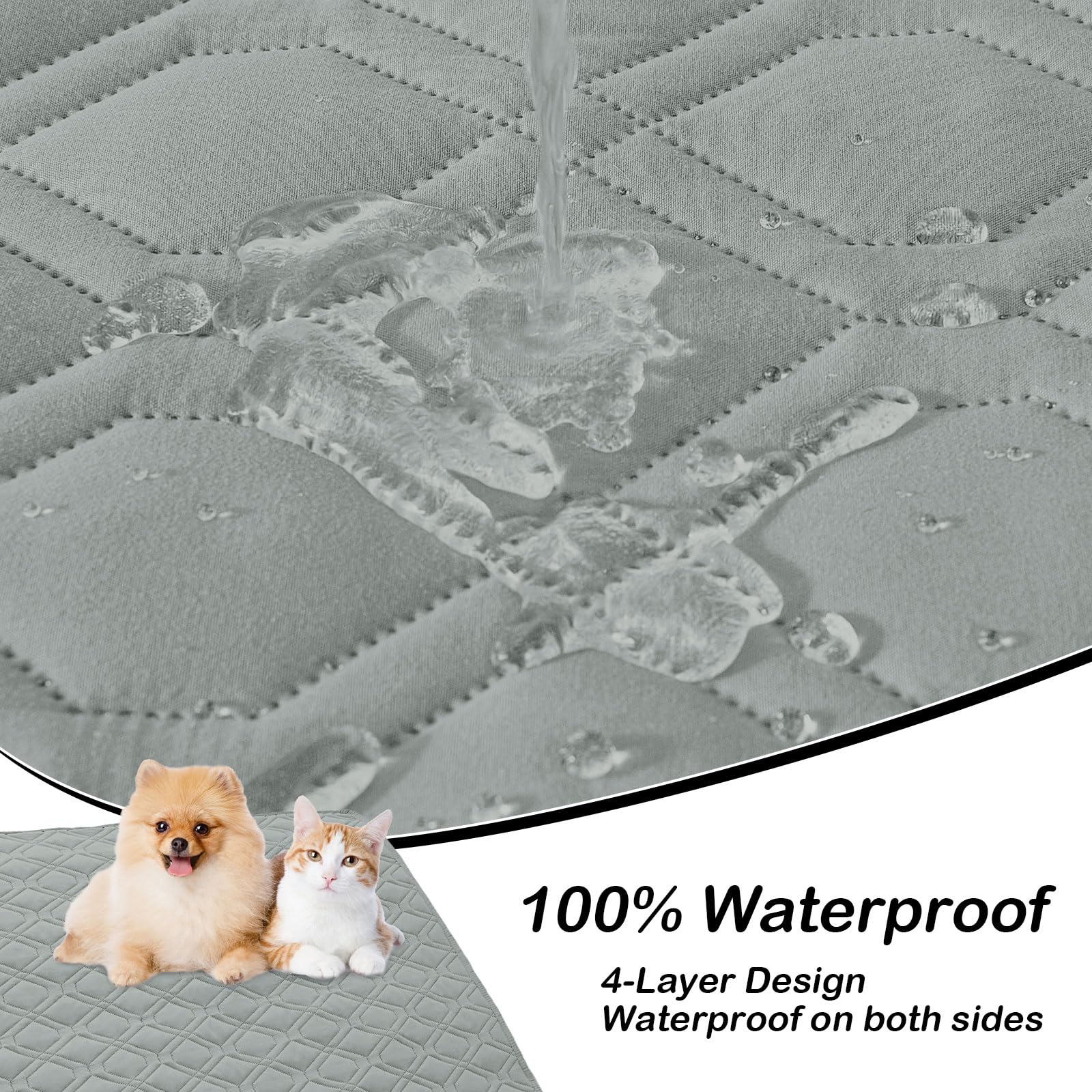 Foto 2 | Manta Impermeable Para Cama De Perro Hyha, Funda De Sofá Reversible De 30 X 70 Cm - Venta Internacional.