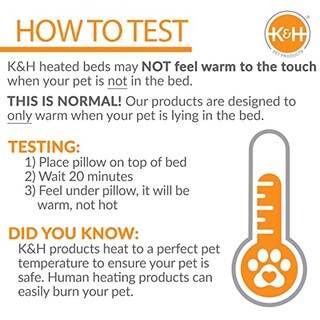 Foto 6 | Cama Para Gatos K&h Pet Products Thermo-kitty Fashion Splash Mocha - Venta Internacional.