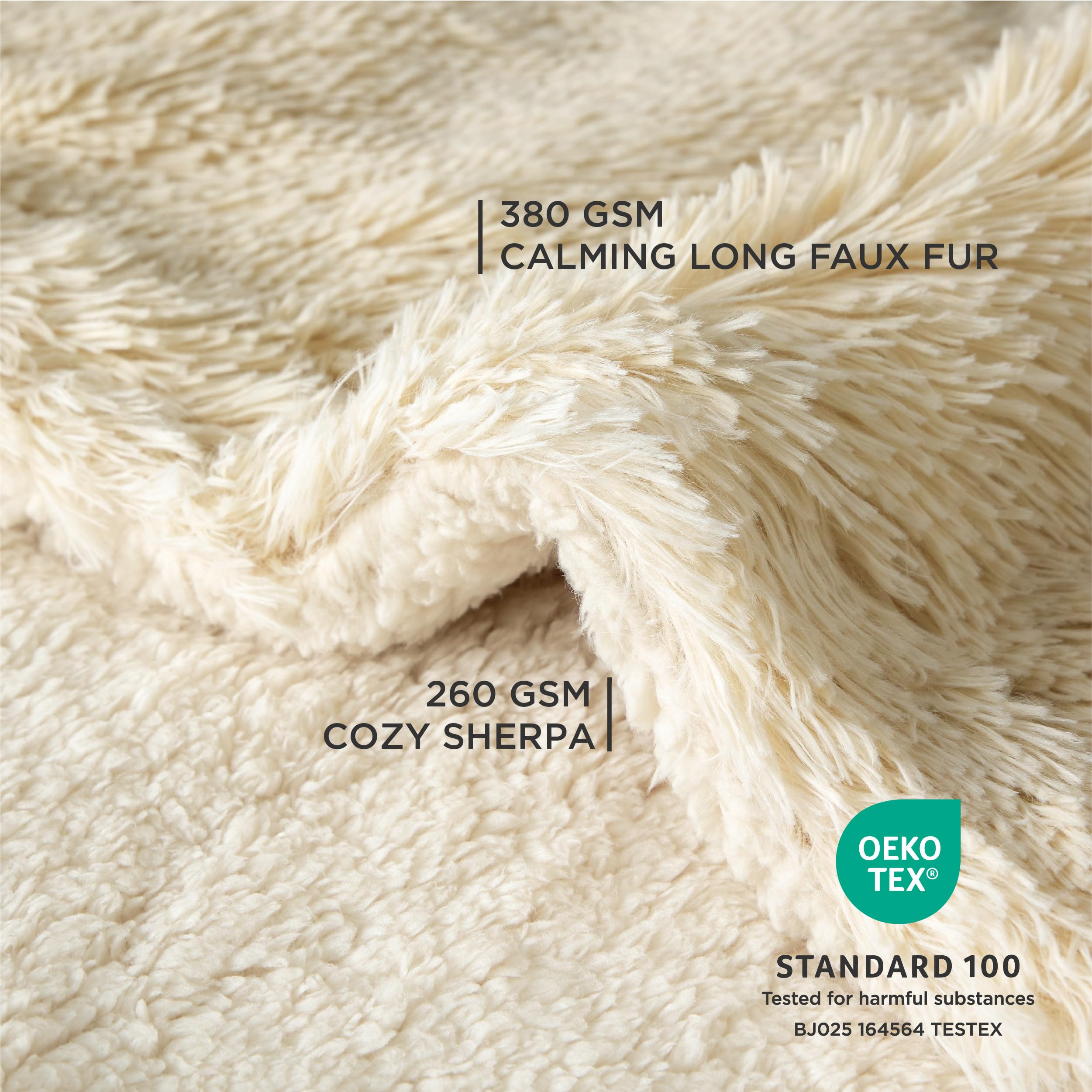 Foto 3 pulgar | Manta Impermeable Para Perros Grandes, 150 X 200 Cm, Color Crema - Venta Internacional.