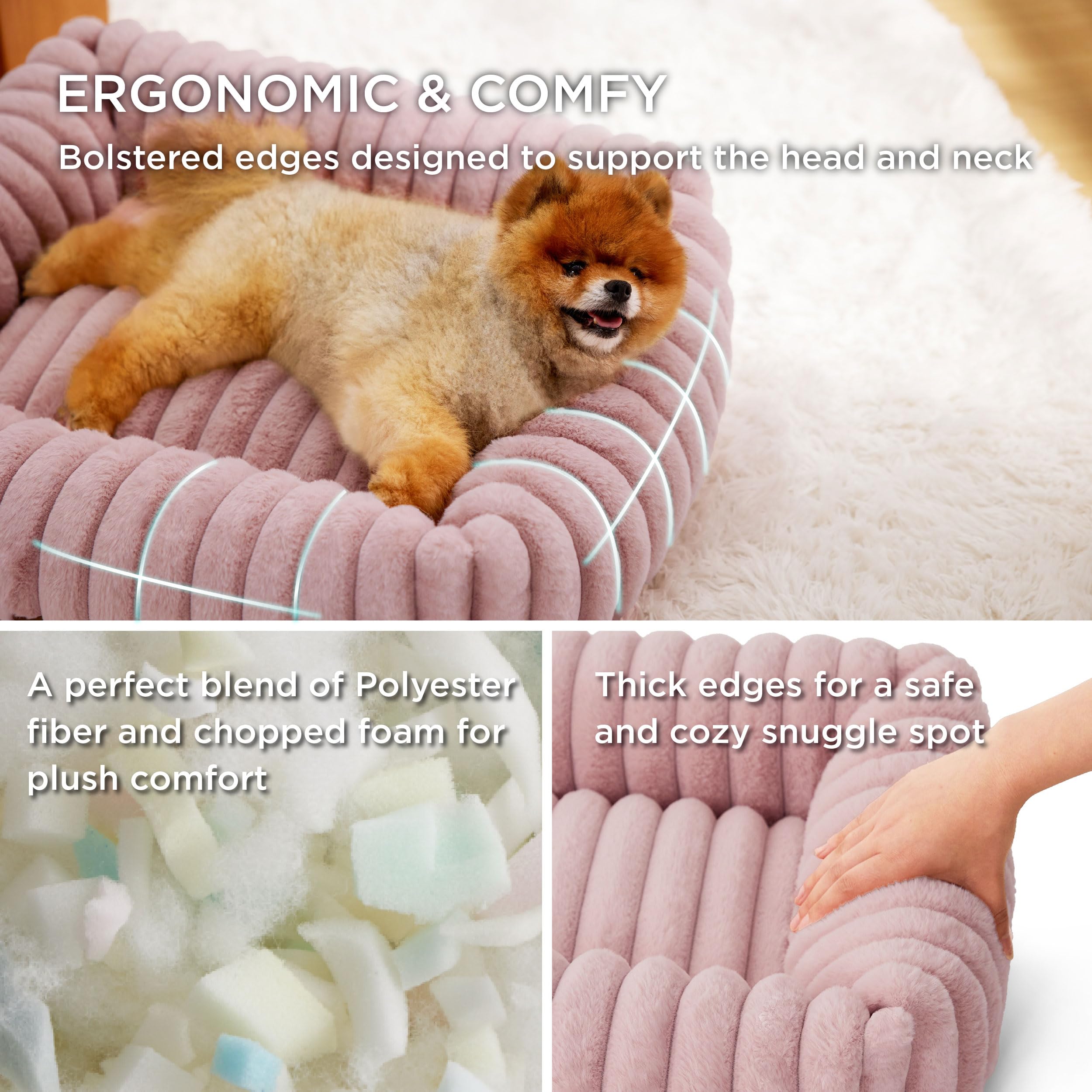 Foto 3 pulgar | Colcha De Pana Lavable Para Perros De Tamaño Mediano - Venta Internacional.