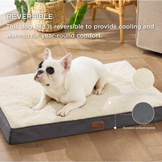 Foto 2 | Cama Ortopédica Mediana Para Perros Con Funda Extraíble Y Lavable - Venta Internacional.