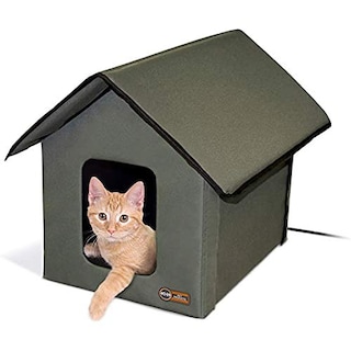 Foto 1 | Casa Para Gatos Cat Shelter K&h Pet Products Con Calefacción Para Exteriores - Venta Internacional.