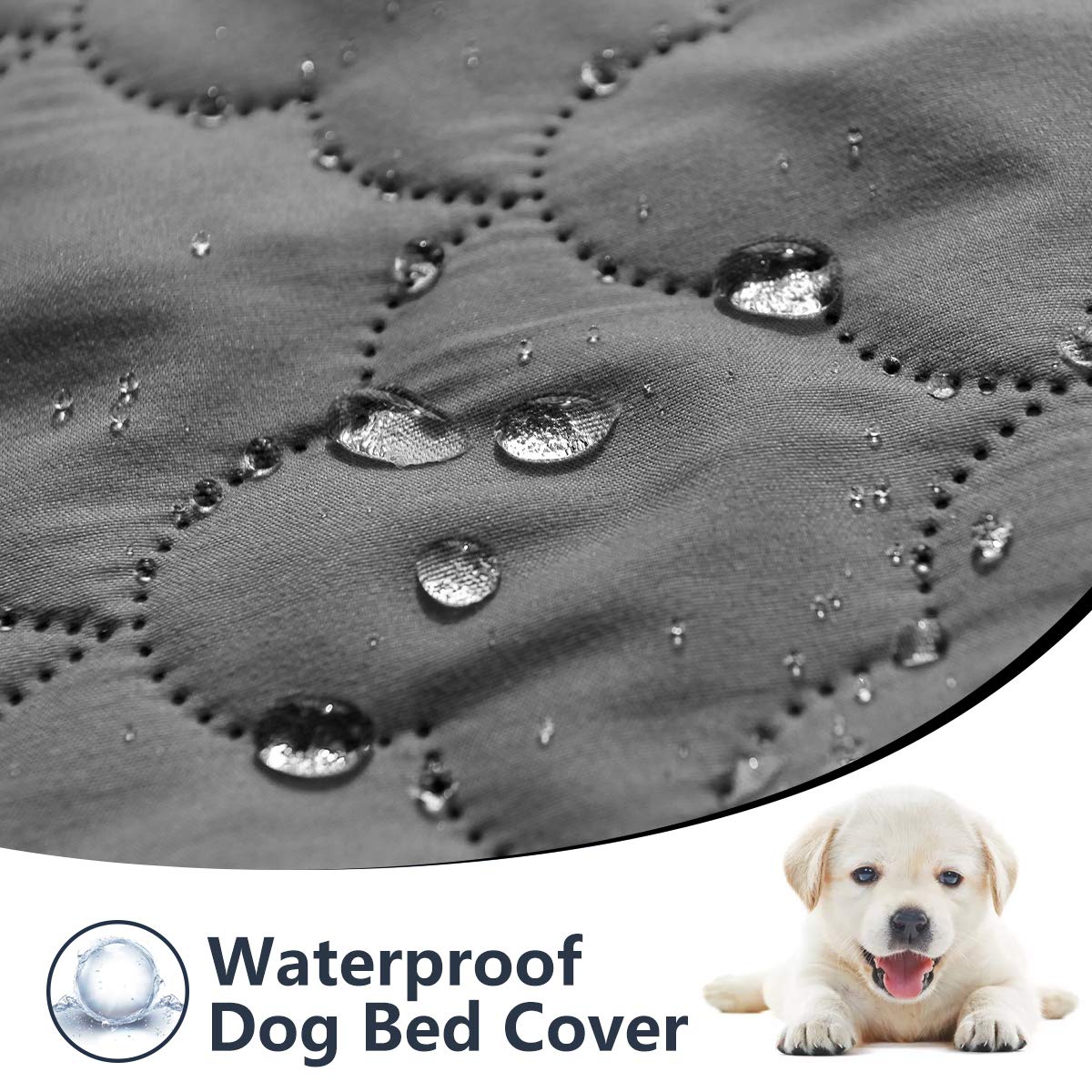 Foto 5 pulgar | Manta Impermeable Para Perros Chhkon, Protector De Muebles, Gris Y Beige - Venta Internacional.