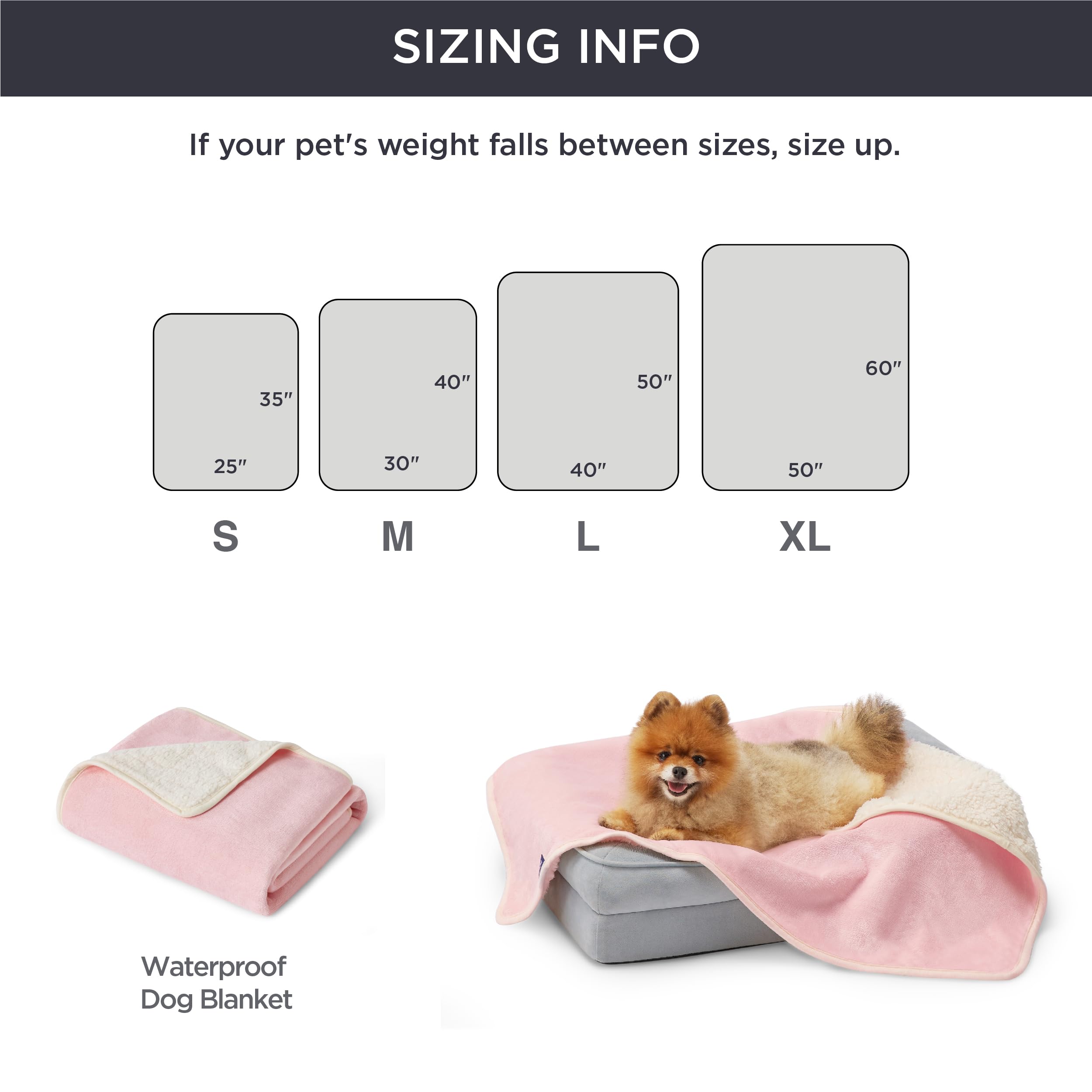 Foto 7 pulgar | Manta Impermeable Para Perros Y Gatos Pequeños, Color Rosa - Venta Internacional.