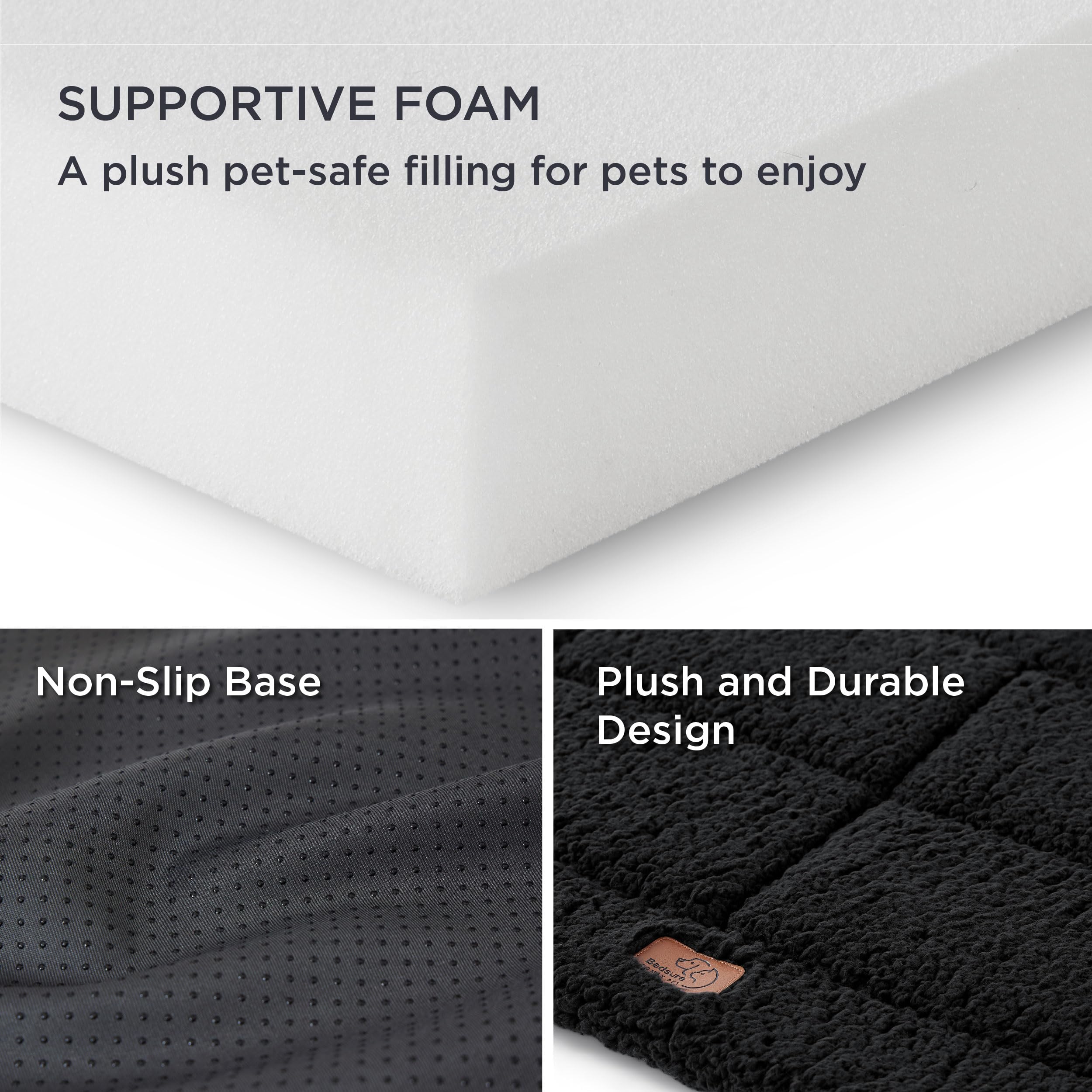 Foto 4 pulgar | Jaula Para Perros, Cama, Cama, Lavable, De Espuma Reversible, Para Perros Grandes - Venta Internacional.