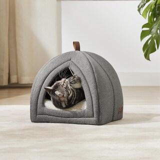 Foto 2 | Cama De Cama Para Gatos 2 En 1 Para Gatitos Con Almohada Acolchada - Venta Internacional.