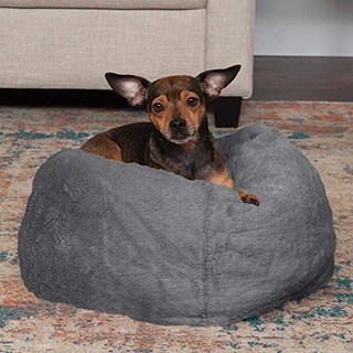 Foto 3 | Nido De Bolas De Piel Sintética De Felpa Estilo Puf Furhaven Para Mascotas - Venta Internacional.