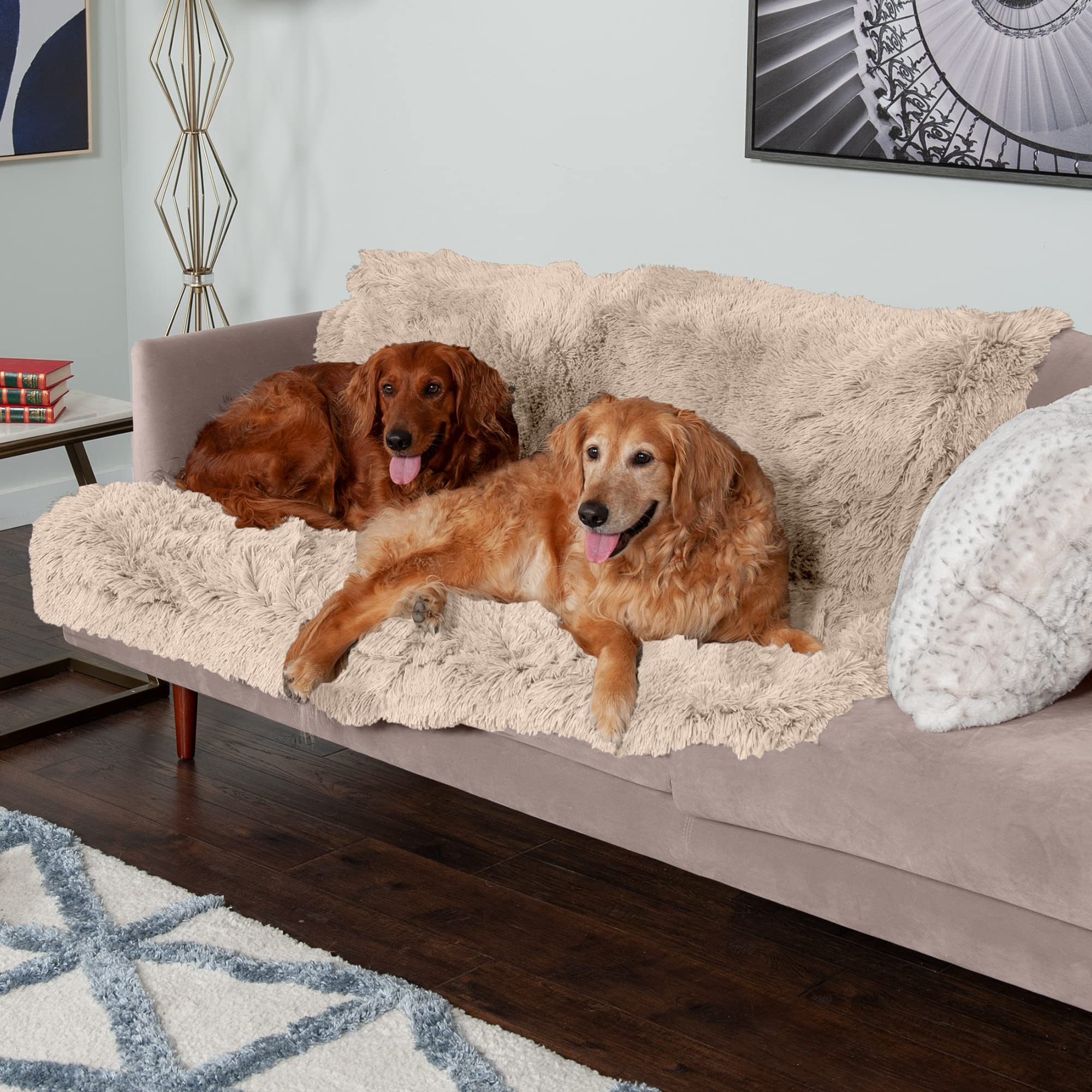 Foto 3 pulgar | Manta Impermeable Furhaven Para Perros Y Gatos Taupe Xl - Venta Internacional.