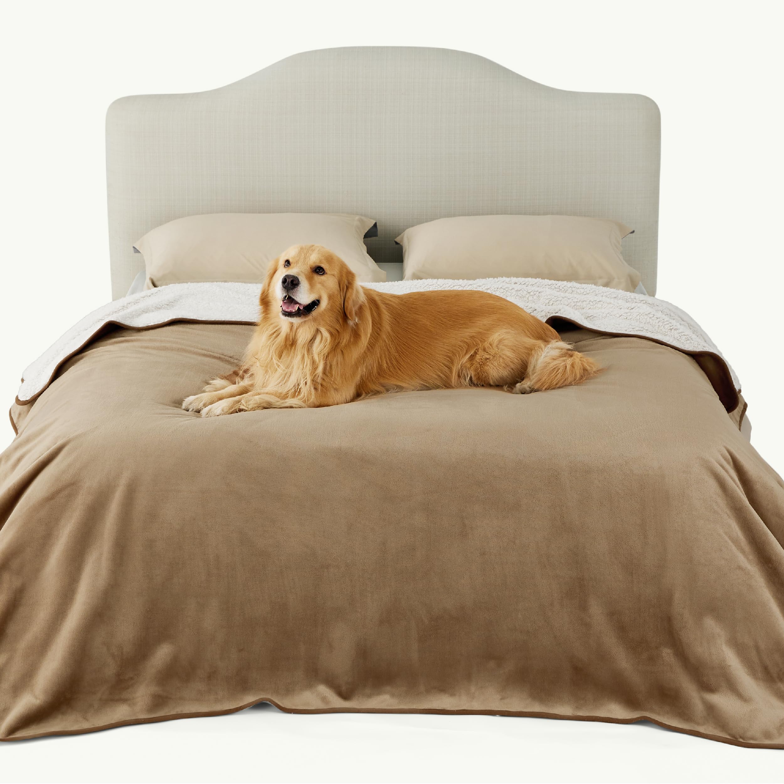 Foto 8 pulgar | Manta Impermeable Para Cama, Forro Polar Sherpa Para Perros - Venta Internacional.