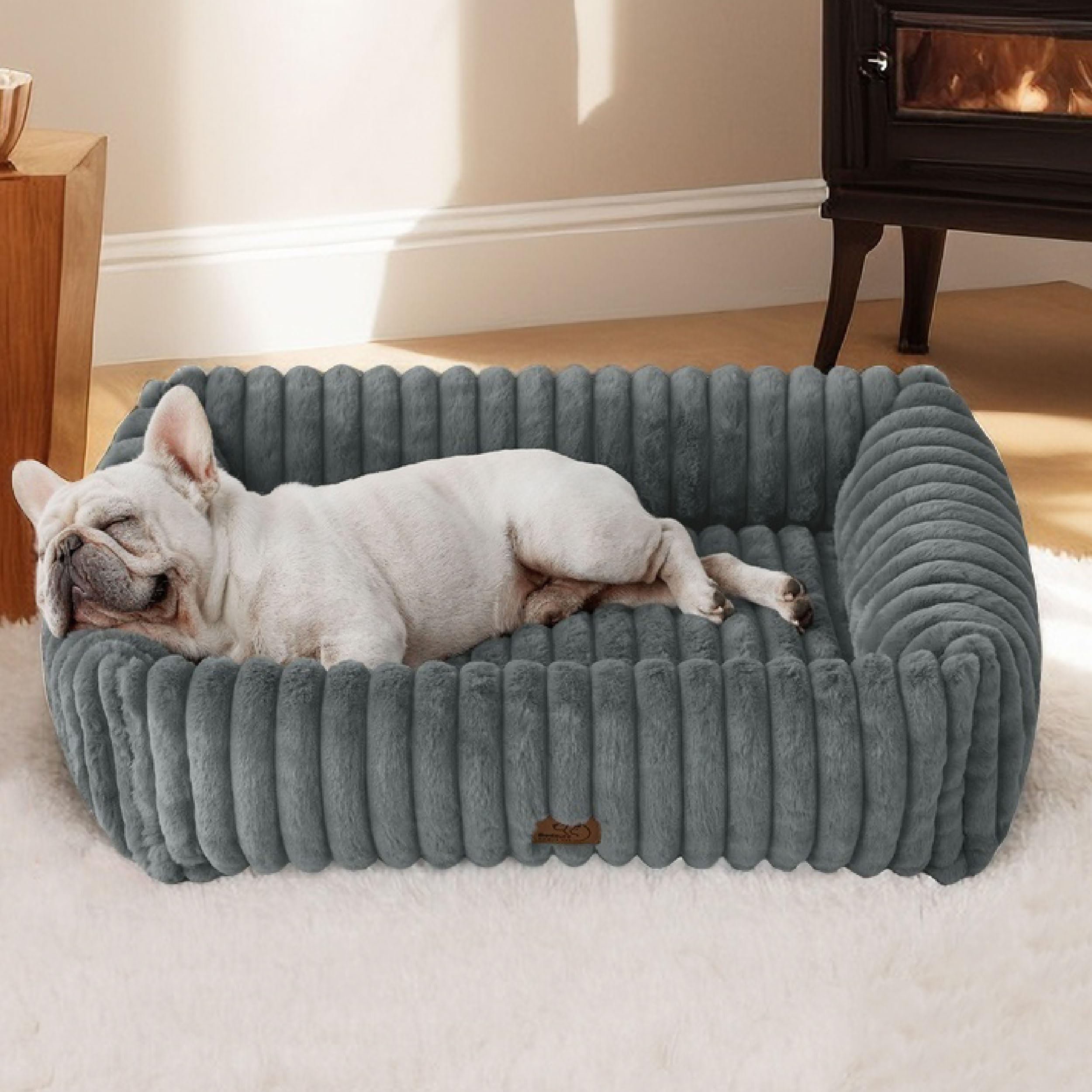 Colcha De Pana Lavable Para Perros De Tamaño Mediano - Venta Internacional.