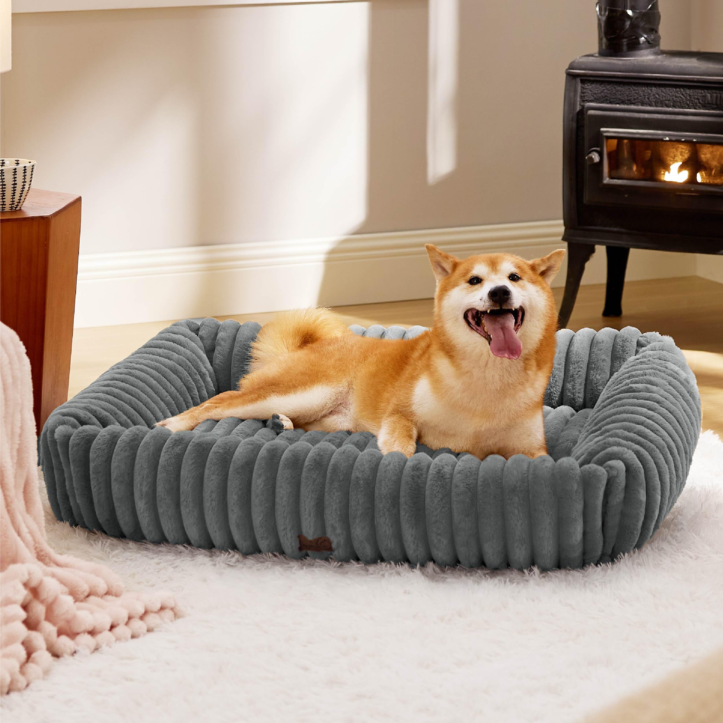 Foto 8 pulgar | Colcha De Pana Lavable Para Perros De Tamaño Mediano - Venta Internacional.
