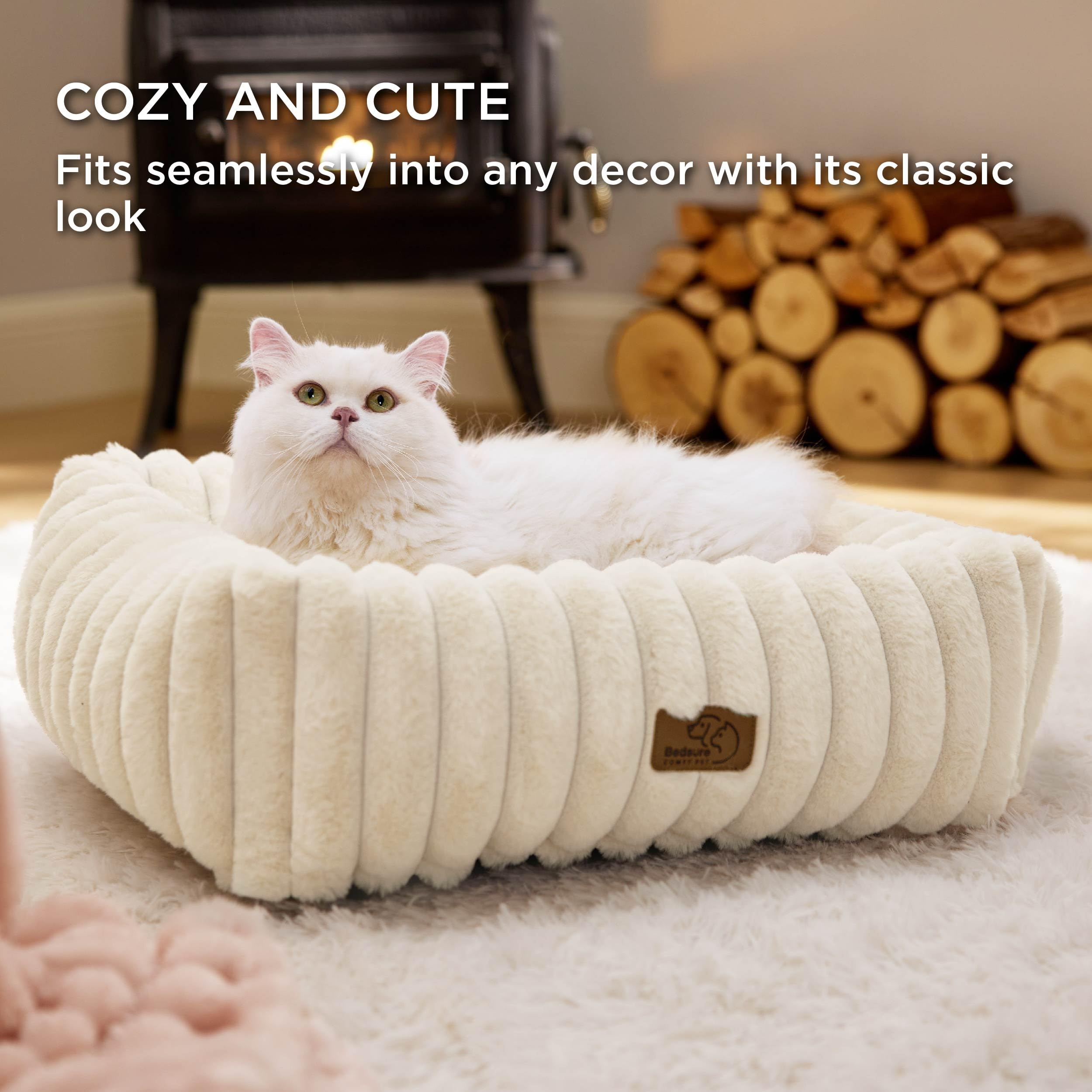 Foto 4 | Cama Para Perros, Bonita, Lavable, Ortopédica, Peluda, De Pana, 20 X 19 X 15 Cm - Venta Internacional.