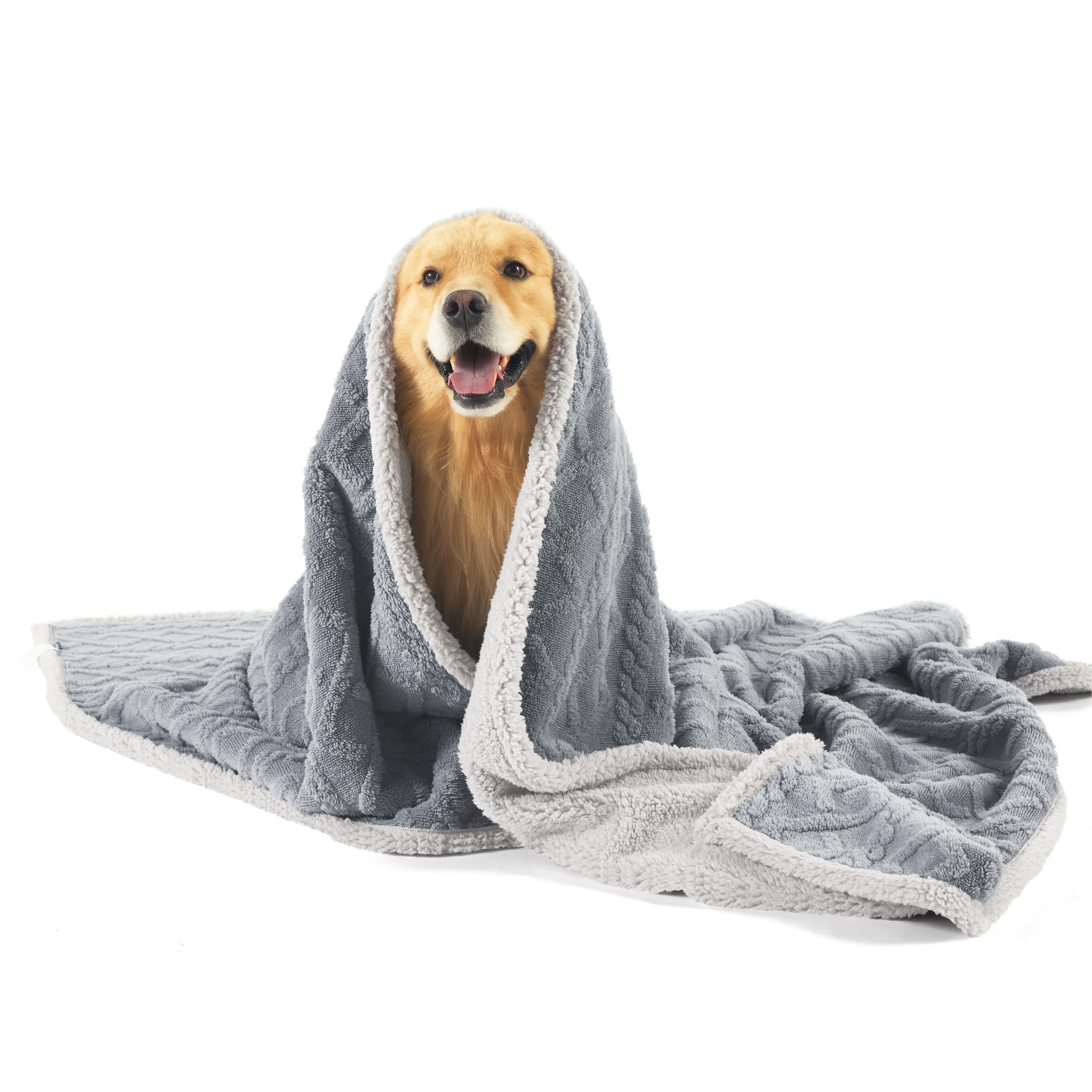 Foto 8 pulgar | Manta Impermeable Para Perros Grandes, 50 X 60 Cm, Color Gris - Venta Internacional.