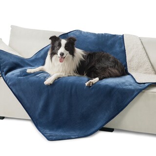 Foto 1 | Manta Impermeable Para Perros Extragrandes, Color Azul - Venta Internacional.