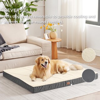 Foto 3 | Cama Ortopédica Para Perros, Extra Grande, Con Funda Extraíble - Venta Internacional.