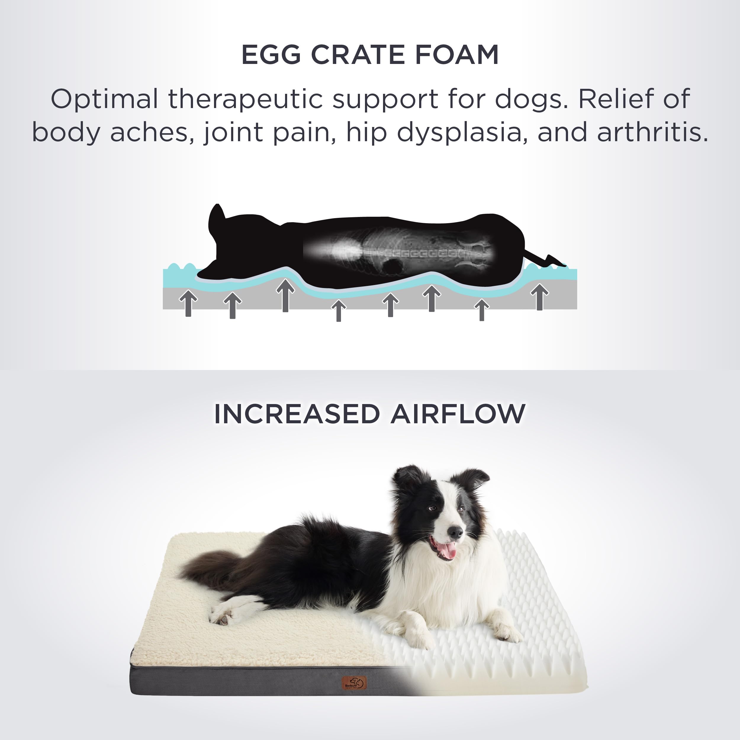 Foto 5 pulgar | Cama Ortopédica Para Perros, Extra Grande, Con Funda Extraíble - Venta Internacional.