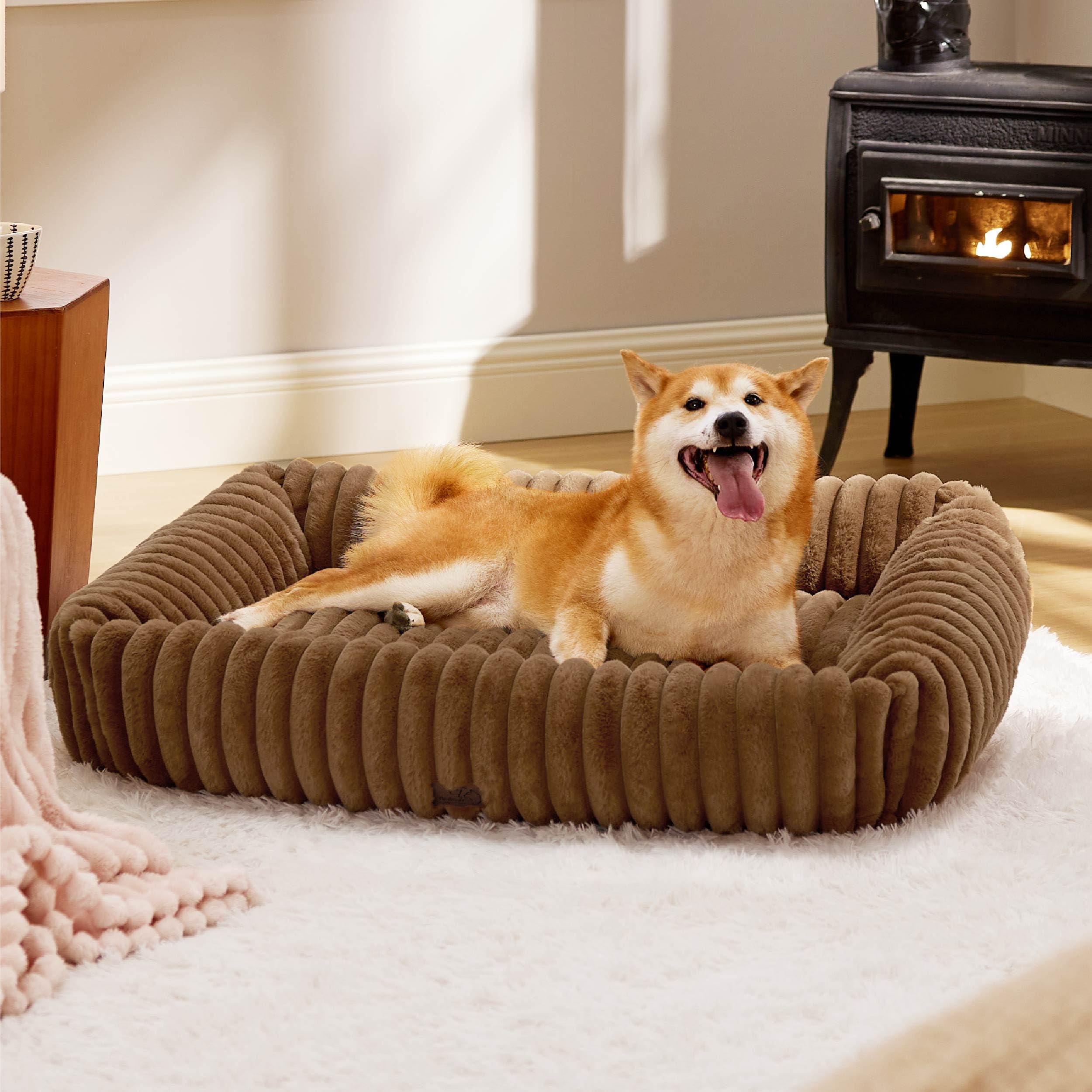 Foto 7 | Colcha De Pana Lavable Para Perros De Tamaño Mediano - Venta Internacional.