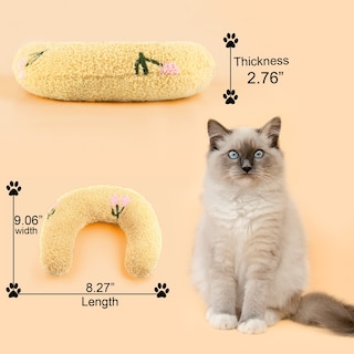 Foto 3 | Almohada De Cama Para Gatos Homelifthub, Mullida, Para Interiores - Venta Internacional.