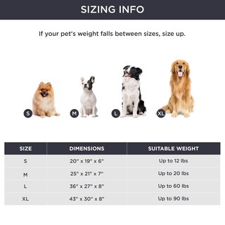 Foto 6 | Cama De Cama Para Perros, Bonita Y Lavable, De Pana Peluda, Para Perros De Talla Xl - Venta Internacional.