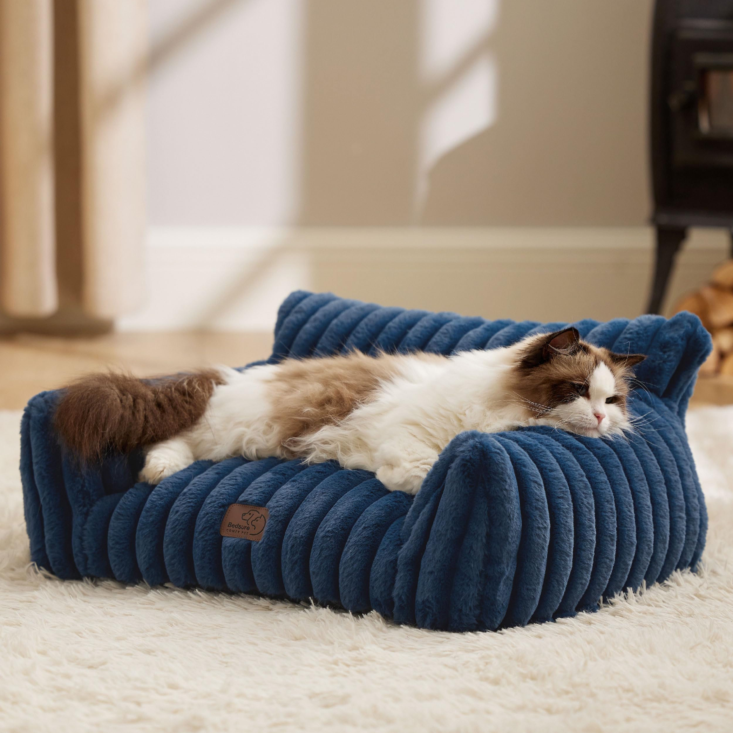 Foto 2 pulgar | Sofá Cat Couch Bedsure, Bonito Y Esponjoso, Con Suave Forro Polar De Pana - Venta Internacional.