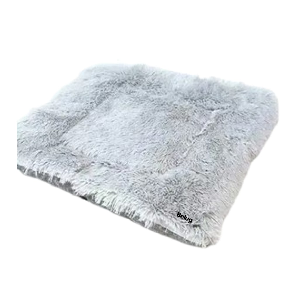 Cama Para Mascotas Suave  Belug, Gris Claro Y Oscuro $539