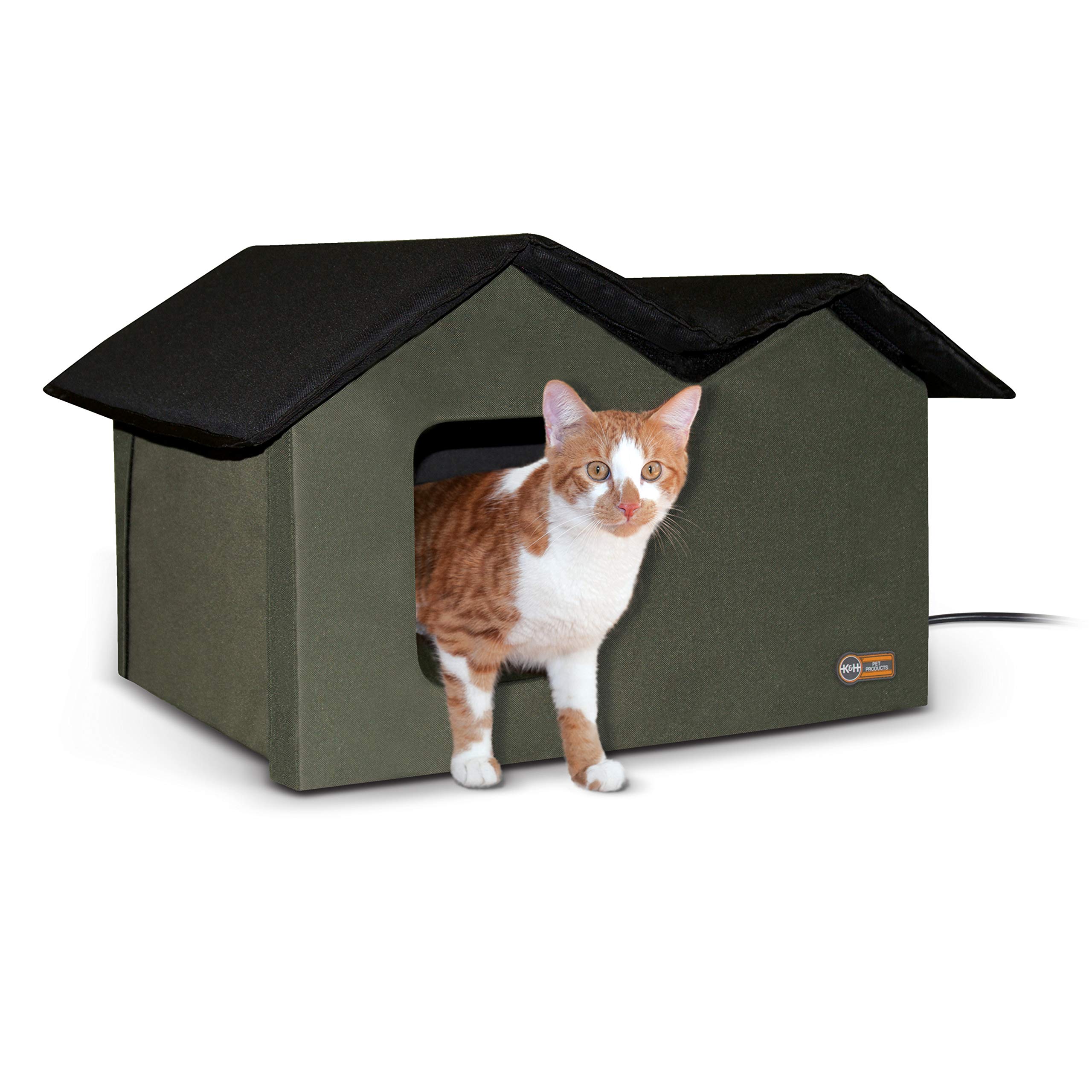 Foto 1 | Cat House K&h Pet Products Tiene Calefacción Exterior Extra Ancha - Venta Internacional.