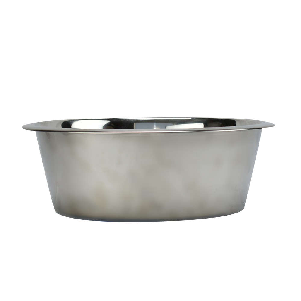 Foto 3 pulgar | Plato de Acero con Base Antiderrapante Fancy Pets Jumbo