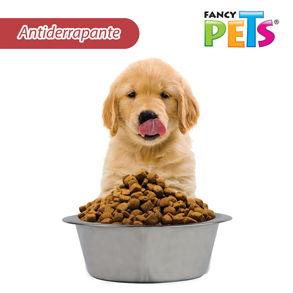 Foto 5 pulgar | Plato para Mascosta Fancy Pets de Acero con Base Antiderrapante