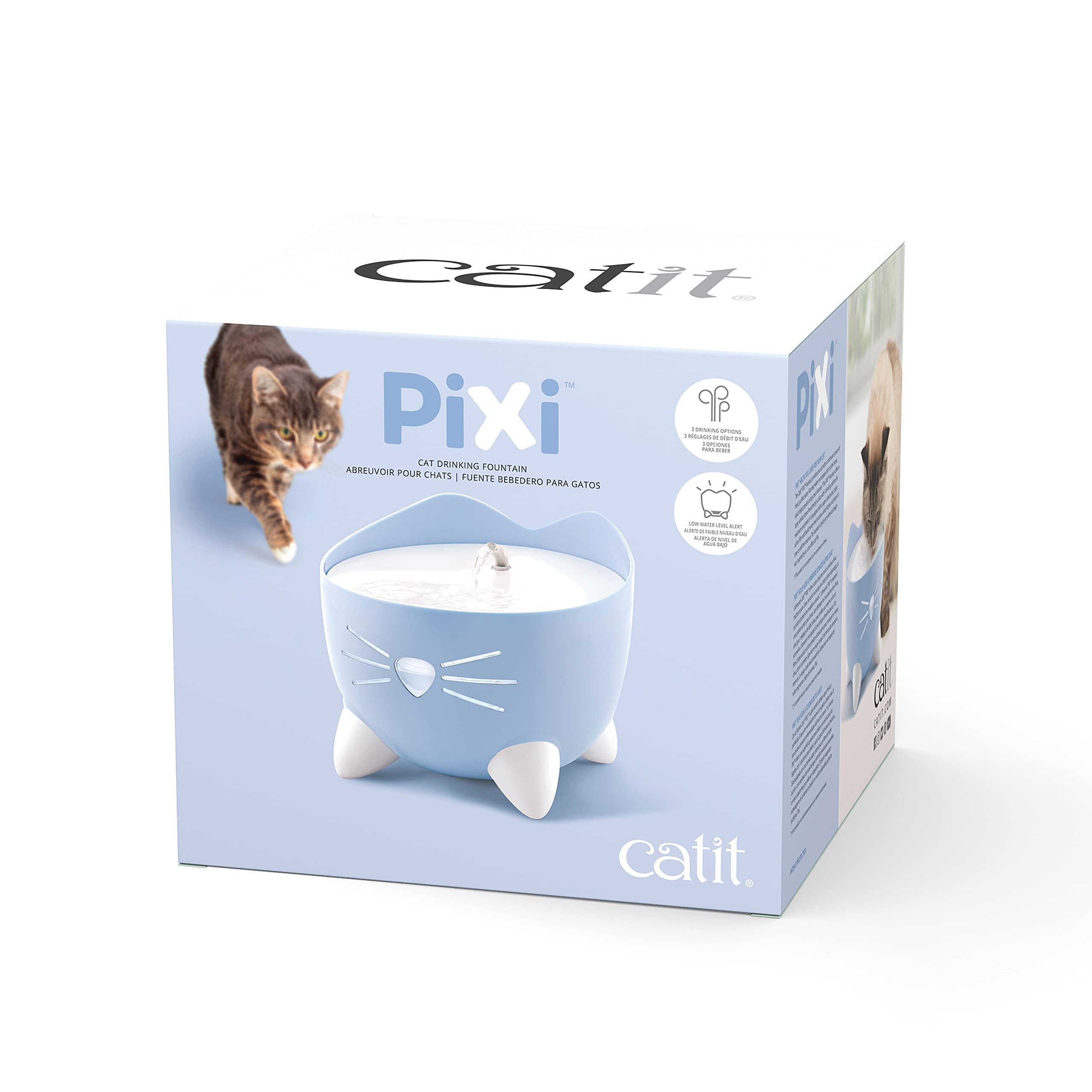 Foto 8 pulgar | Bebedero Para Gatos Catit Pixi Running Water Blue - Venta Internacional.