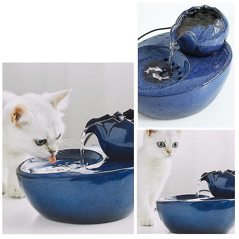 Foto 4 pulgar | Fuente De Agua Potable Huoguo Electric Ceramics Para Gato - Venta Internacional.