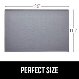 Foto 6 | Alfombrilla De Alimentación Para Mascotas Gorilla Grip De Silicona Impermeable, Color Azul Marino - Venta Internacional